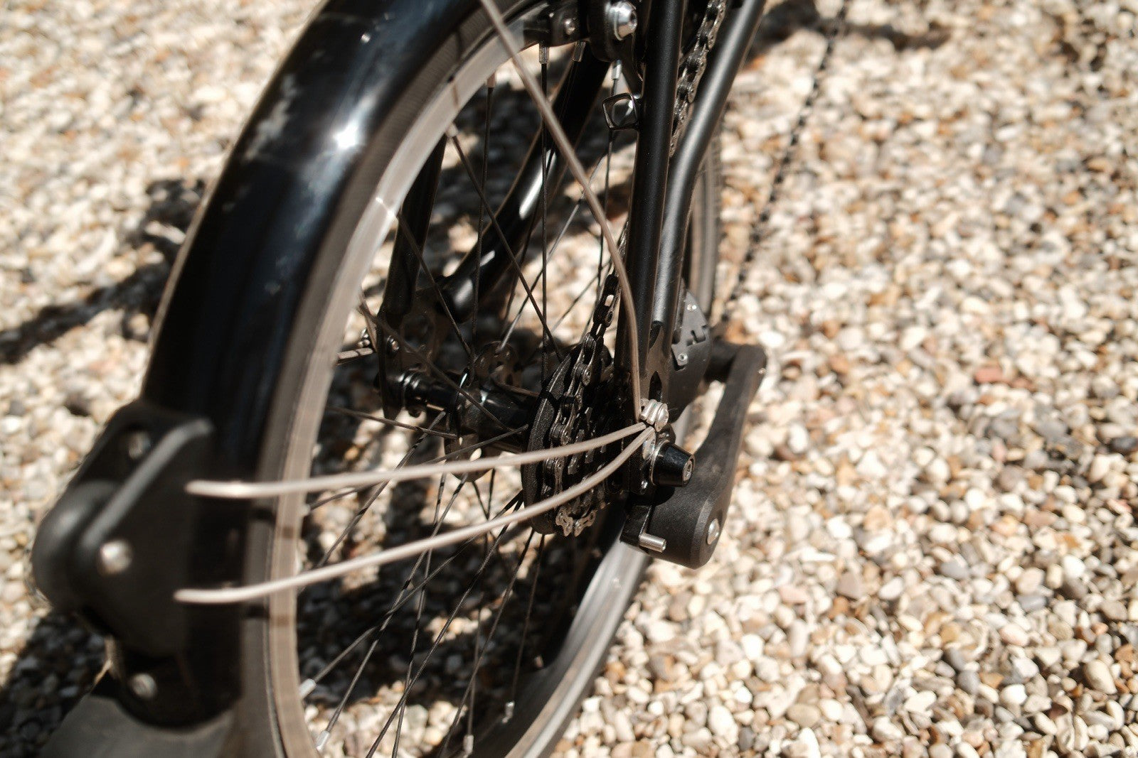 Brompton P Line 4 Speed Storm Grey Low (Upgraded - Chris King Etc)