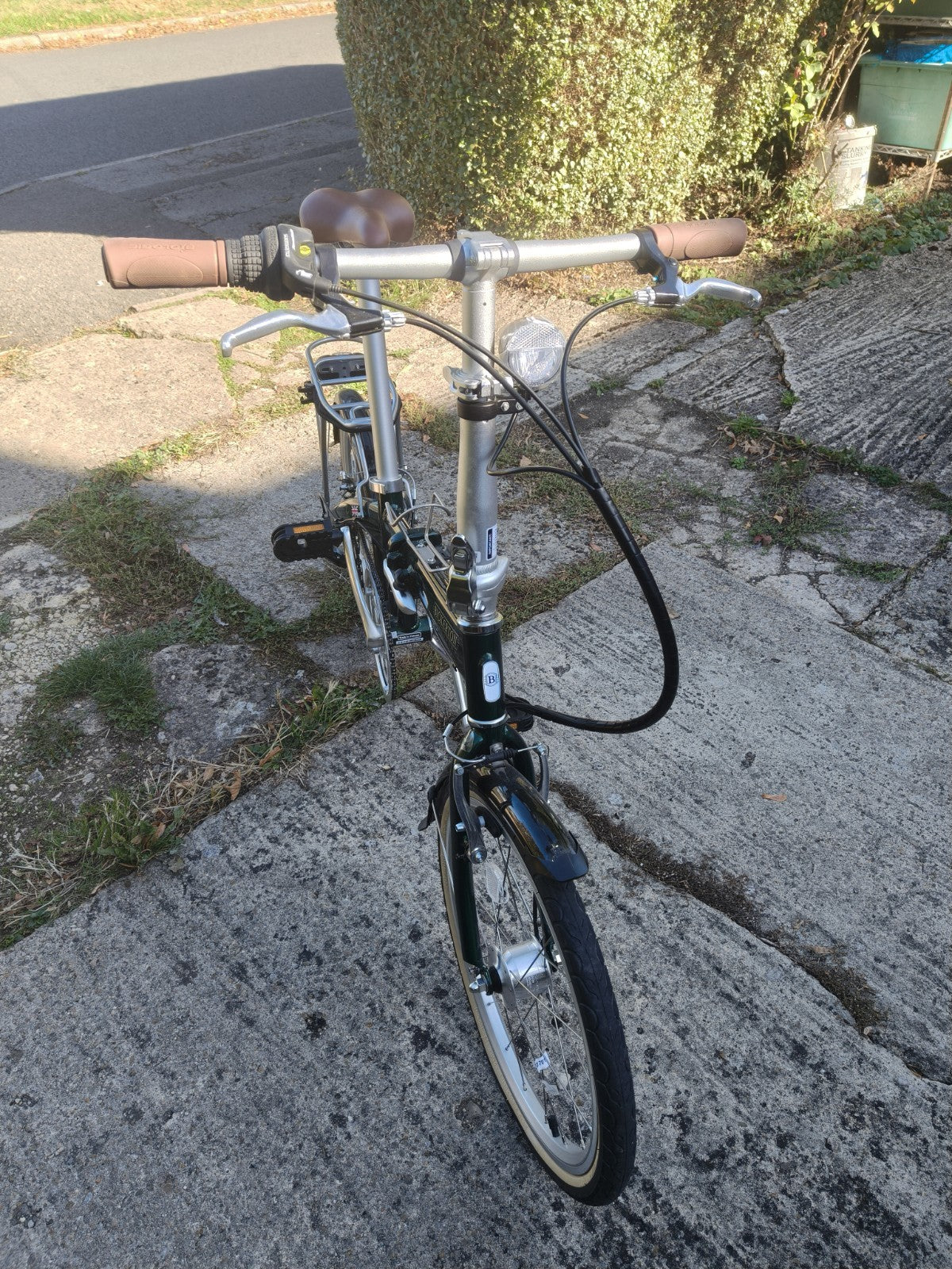 Bickerton Country 1707 Folding Commuter Road Bike 0 Miles NEW! Racing Green