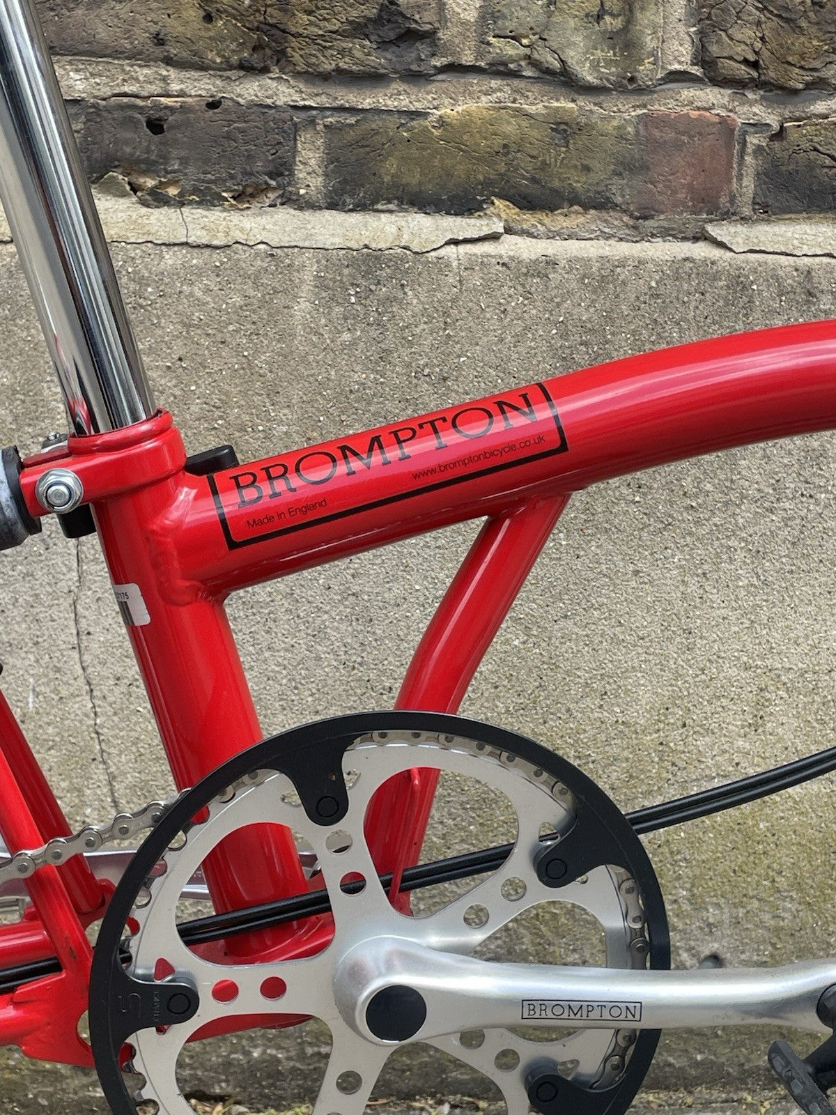 Brompton M3L Folding Bike 2004 - Red (NOS)