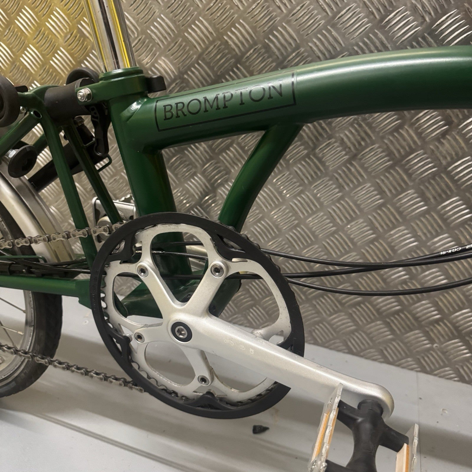 Brompton C Line Explore 2021 Racing Green S Bar Excellent Condition