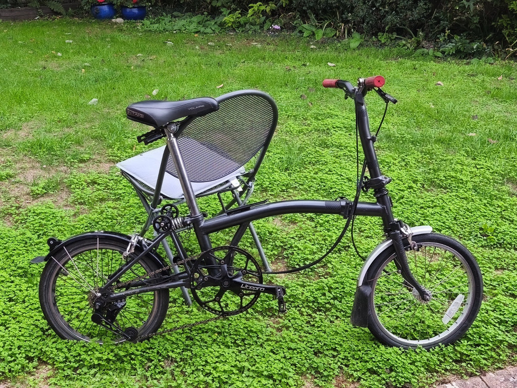 Brompton Folding Bike - 5 spd deraileur - Titanium upgrades
