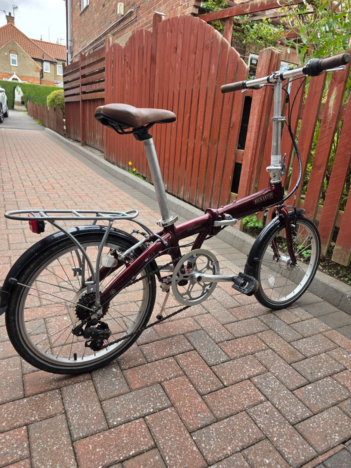 bickerton junction 1707 folding bike used