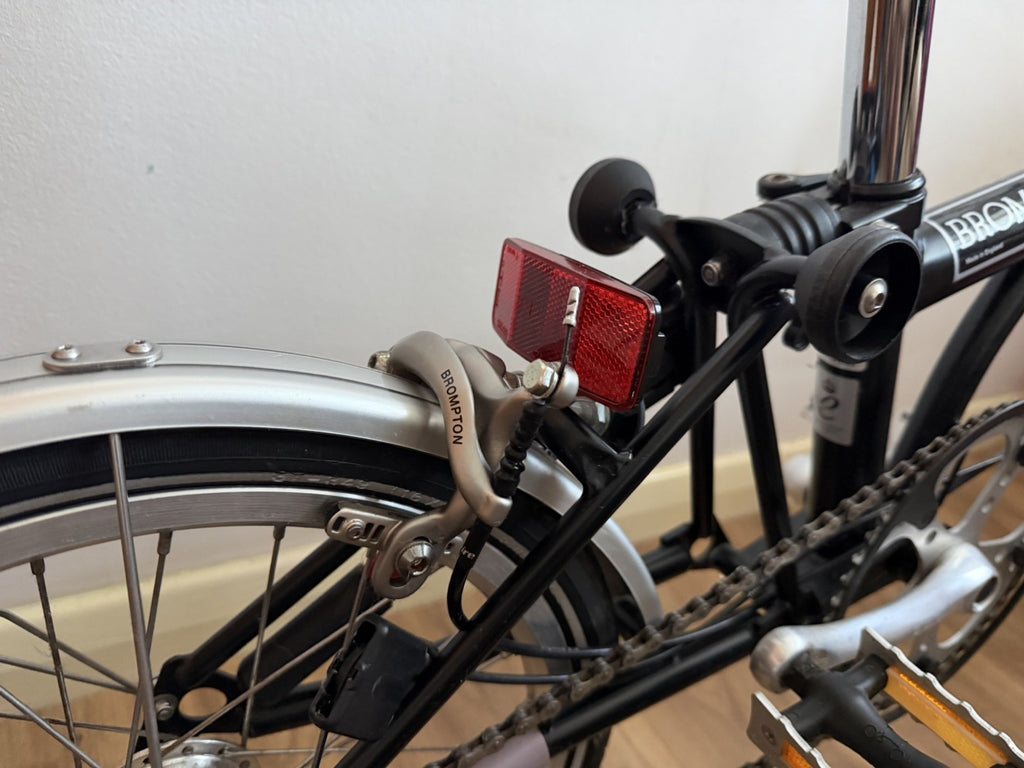 Brompton C Line M3L (3 Speed)  folding bicycle - Black