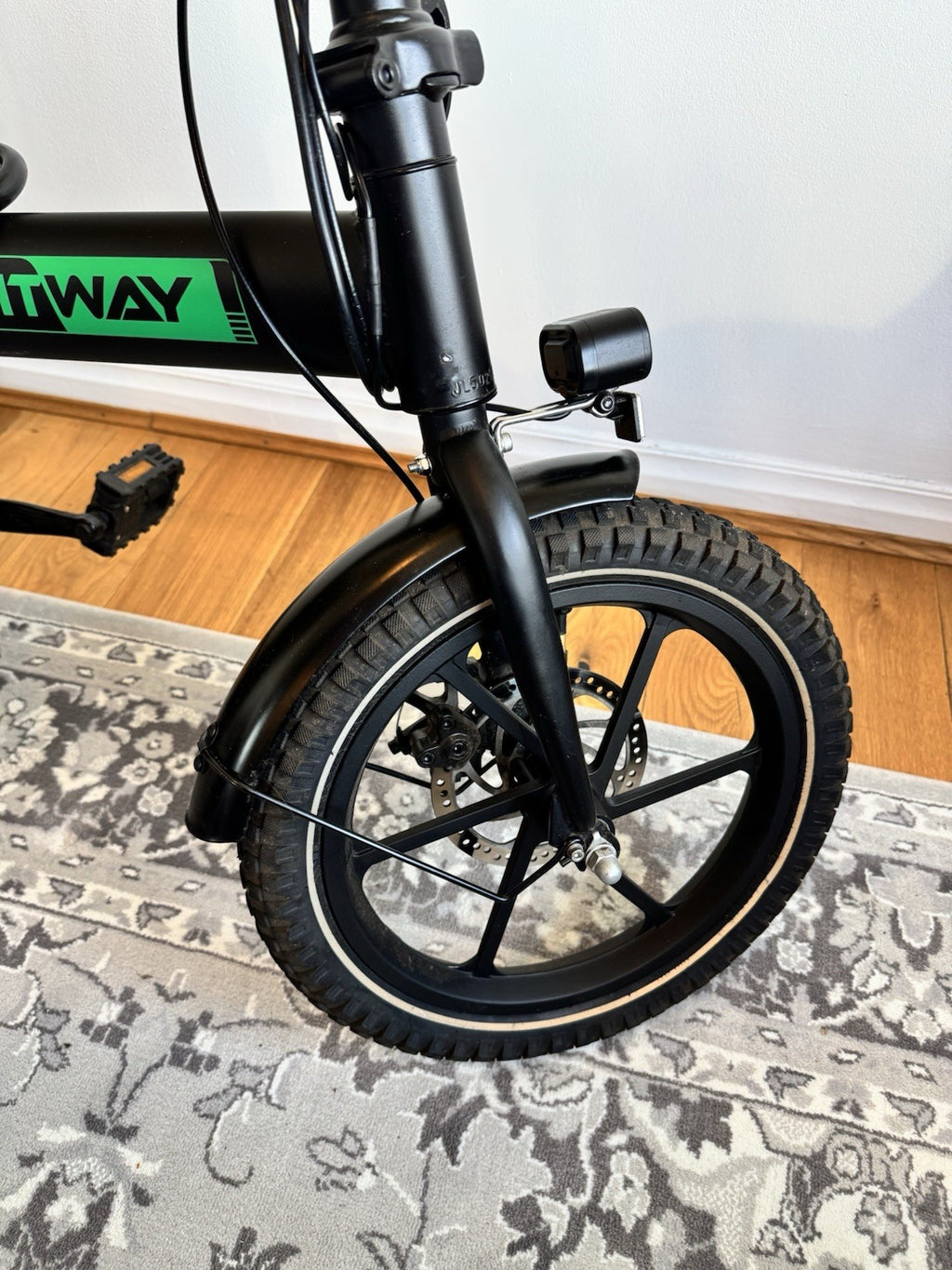 Hitway BK5S Folding Bike (2025), 250W Motor, 36V 10.4Ah