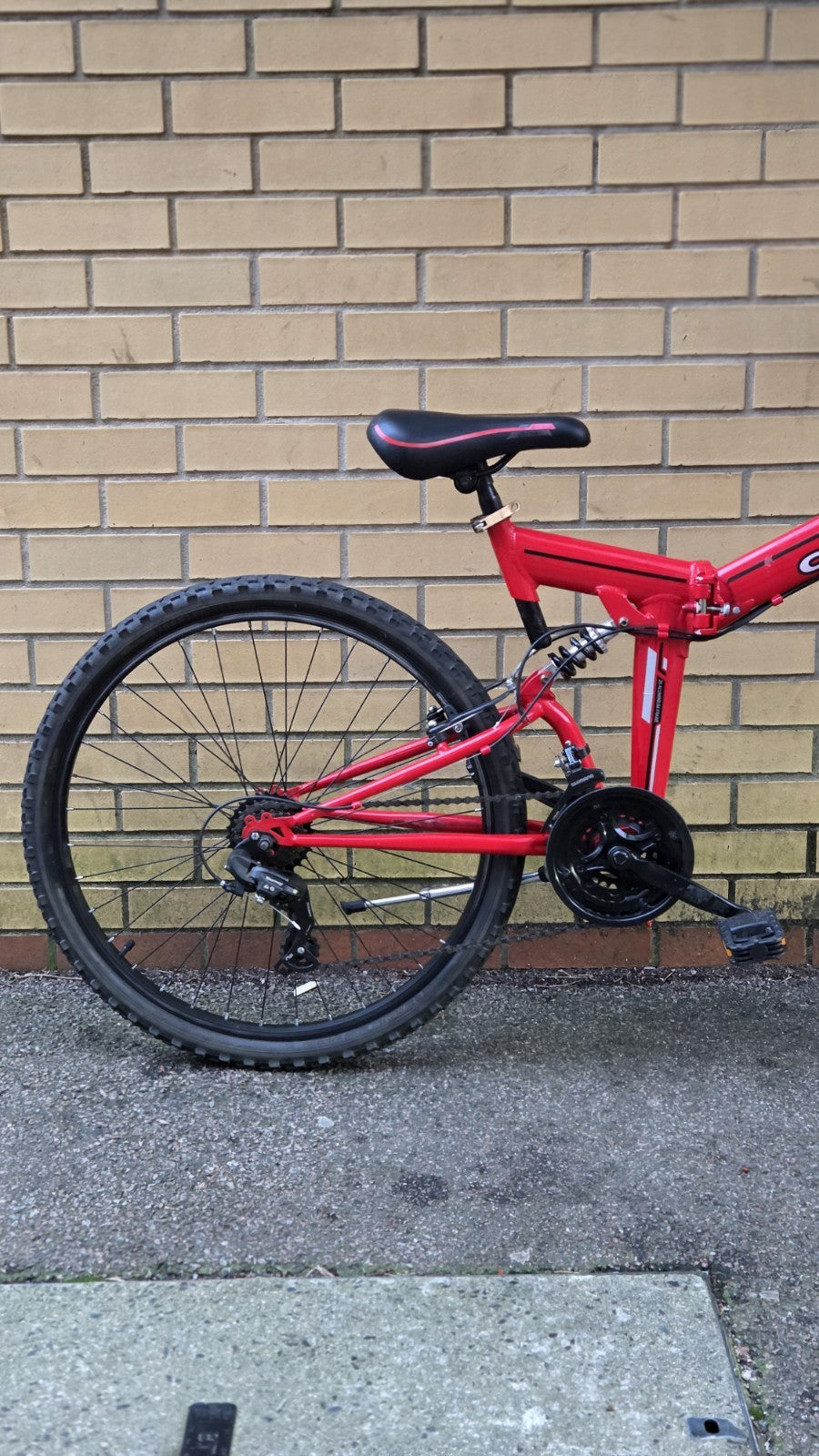 Cross CXF300 Folding Mountain Bike 26" Red