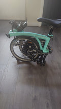 Brompton Electric C Line (12 Speed), Green, Unused 2026