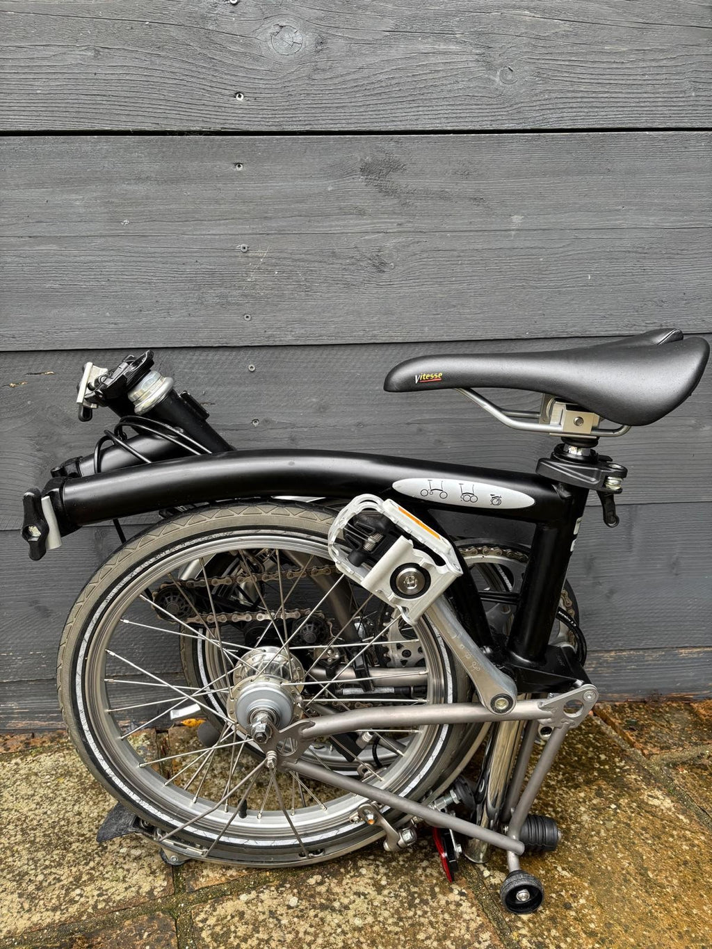 Brompton M6L-X Titanium C Line 6 Speed Hardly Used Test Ridden Only