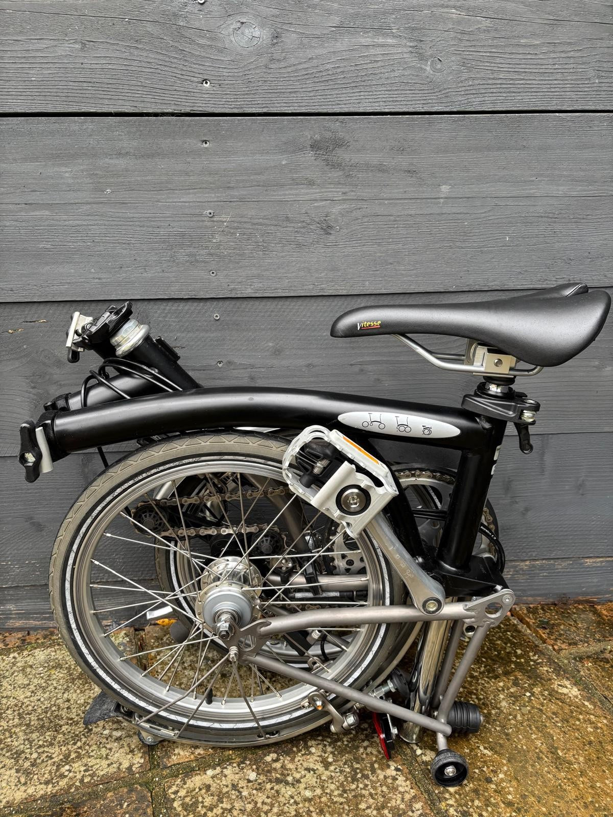 Brompton M6L-X Titanium C Line 6 Speed Hardly Used Test Ridden Only