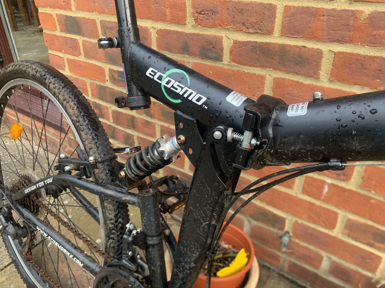 Ecosmo Foldable Full Suspension Mountain Bike