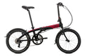 Tern Link D8 20in Folding Bike Red/Black 8-Speed V-Brake Mudguards Kickstand