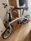 20" Folding Bike Adults Bicycle Lightweight Alloy Bicycle Folding City Bike UK