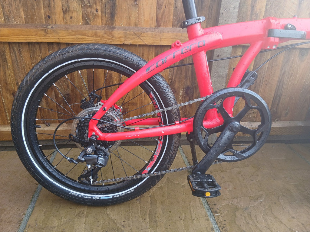 Carrera Intercity Disc Folding Bike Big Apple VGC