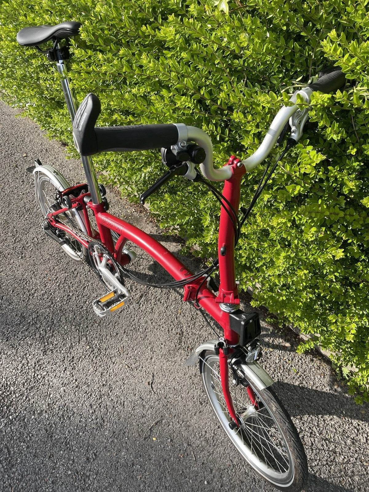 Brompton M6L C line equivalent Folding Bike 6 Speed - light leisure Used