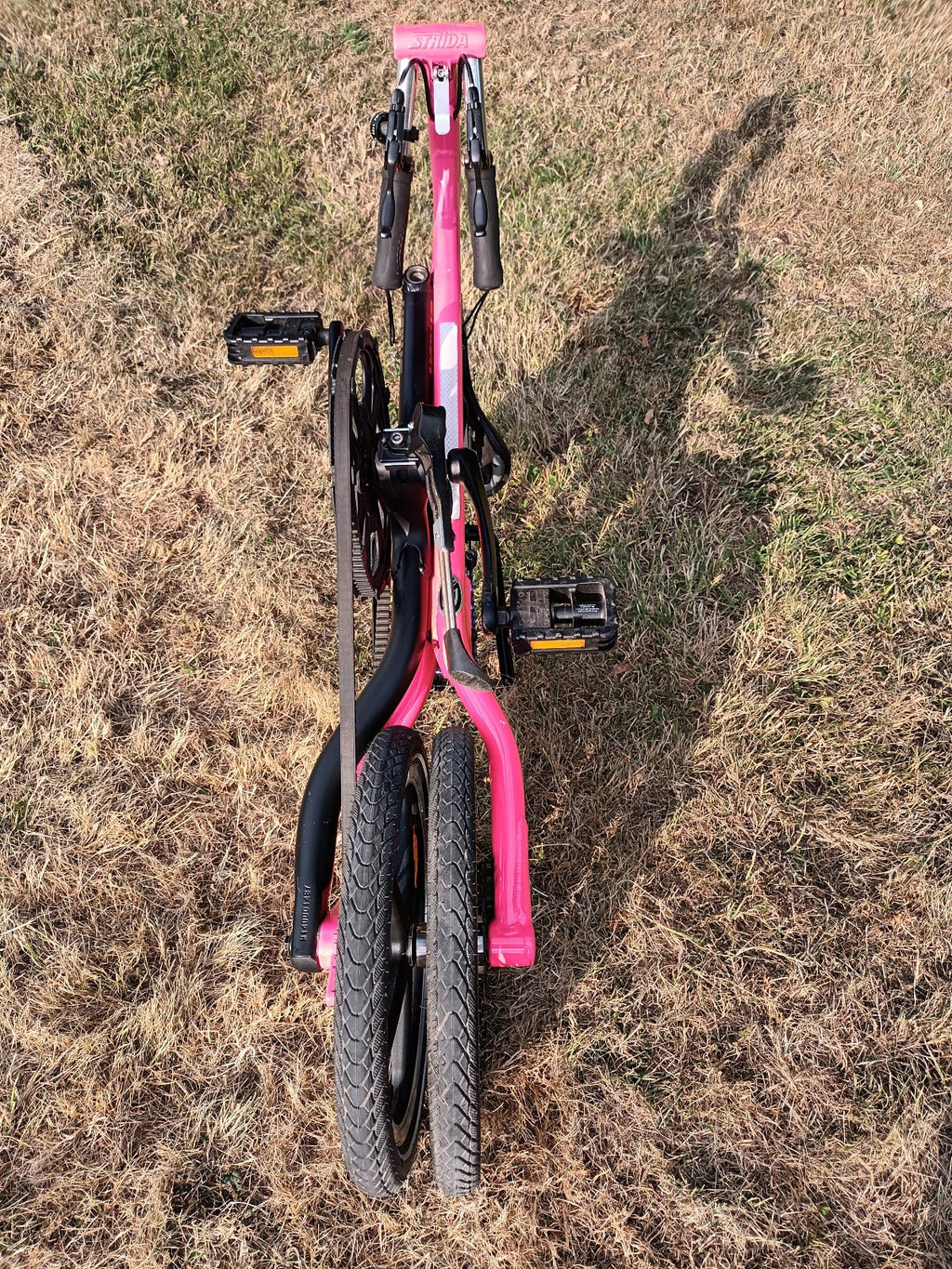 Strida LT Belt Drive Folding Bicycle, 2020, PINK, Disc Brakes, Made in Taiwan