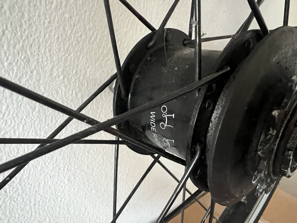 Brompton Bike 3 Speed Rear Wheel  - Black