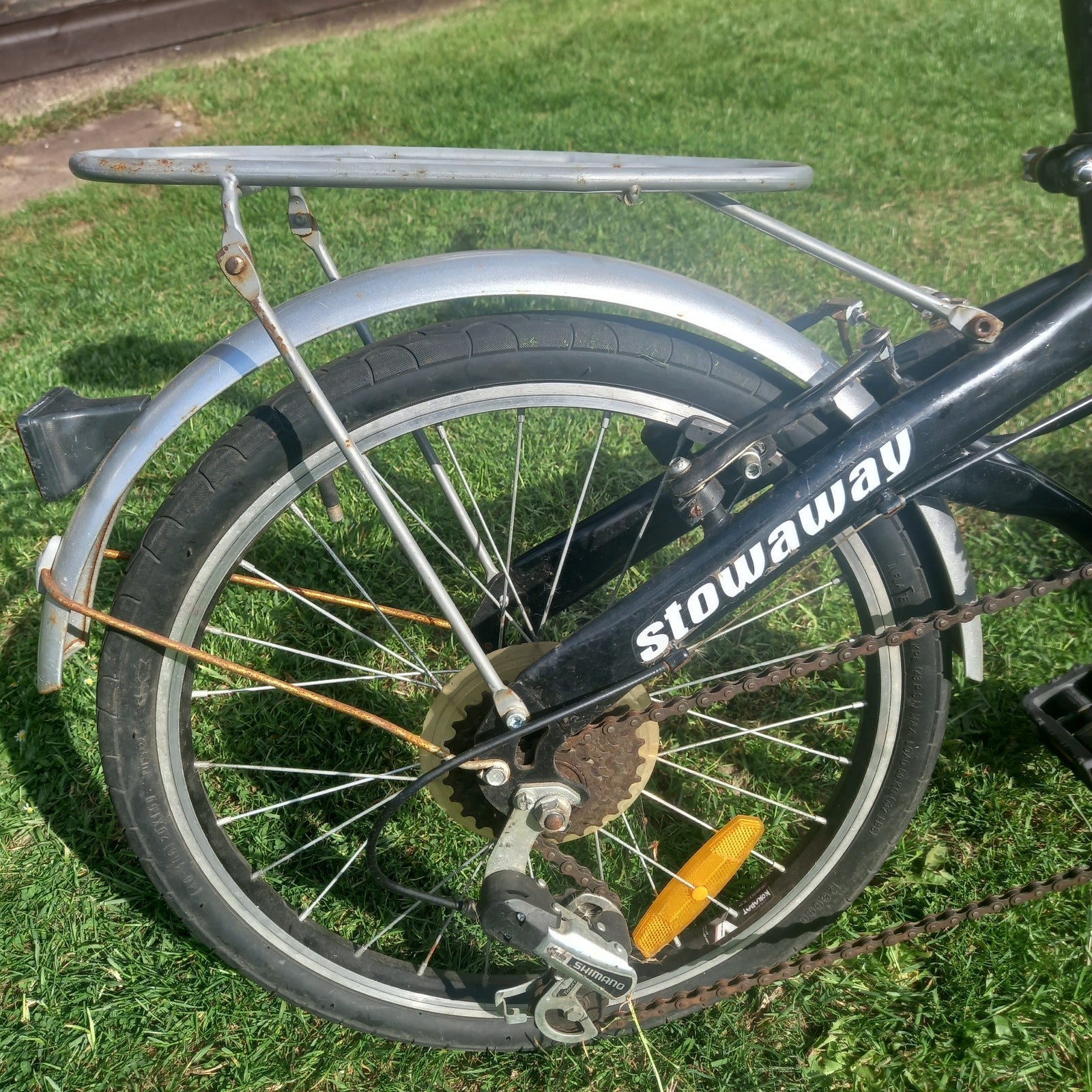 Venturax Stowaway Folding Bike 20" Wheels Collection Only  All Working
