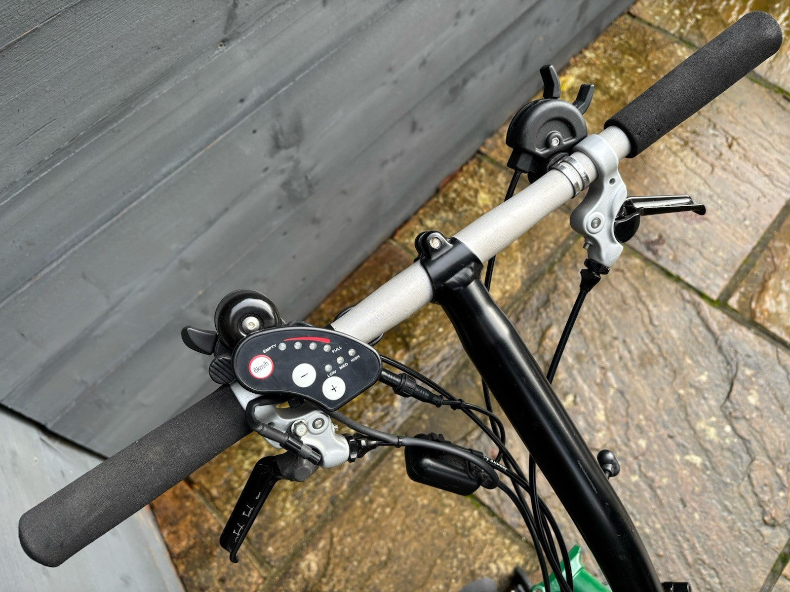 Brompton S6R C Line 6 Speed Folding NANO electric assist bicycle - Hardly Used
