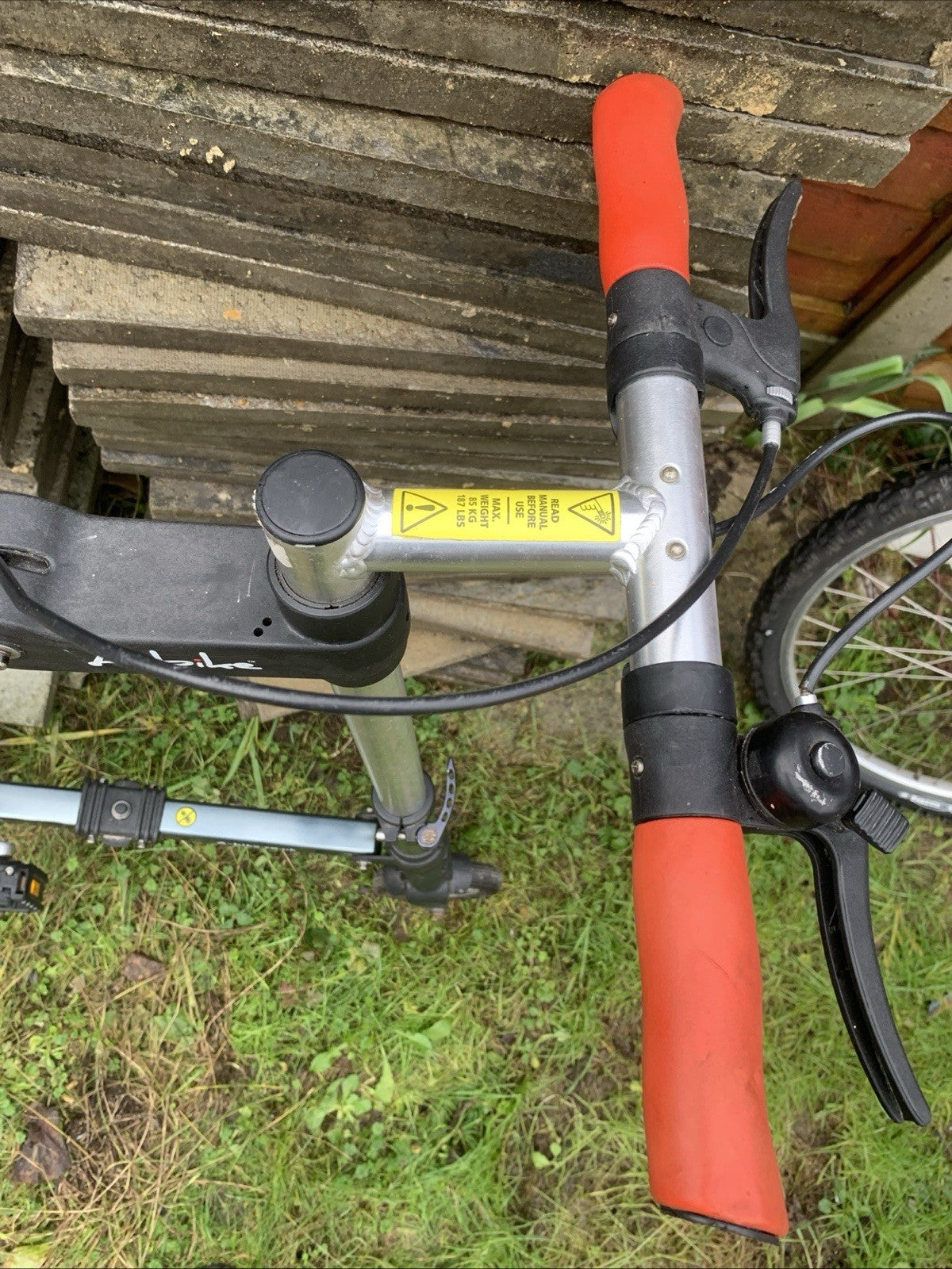 Rare Sinclair Research A-Bike folding bike- commuting travel collector