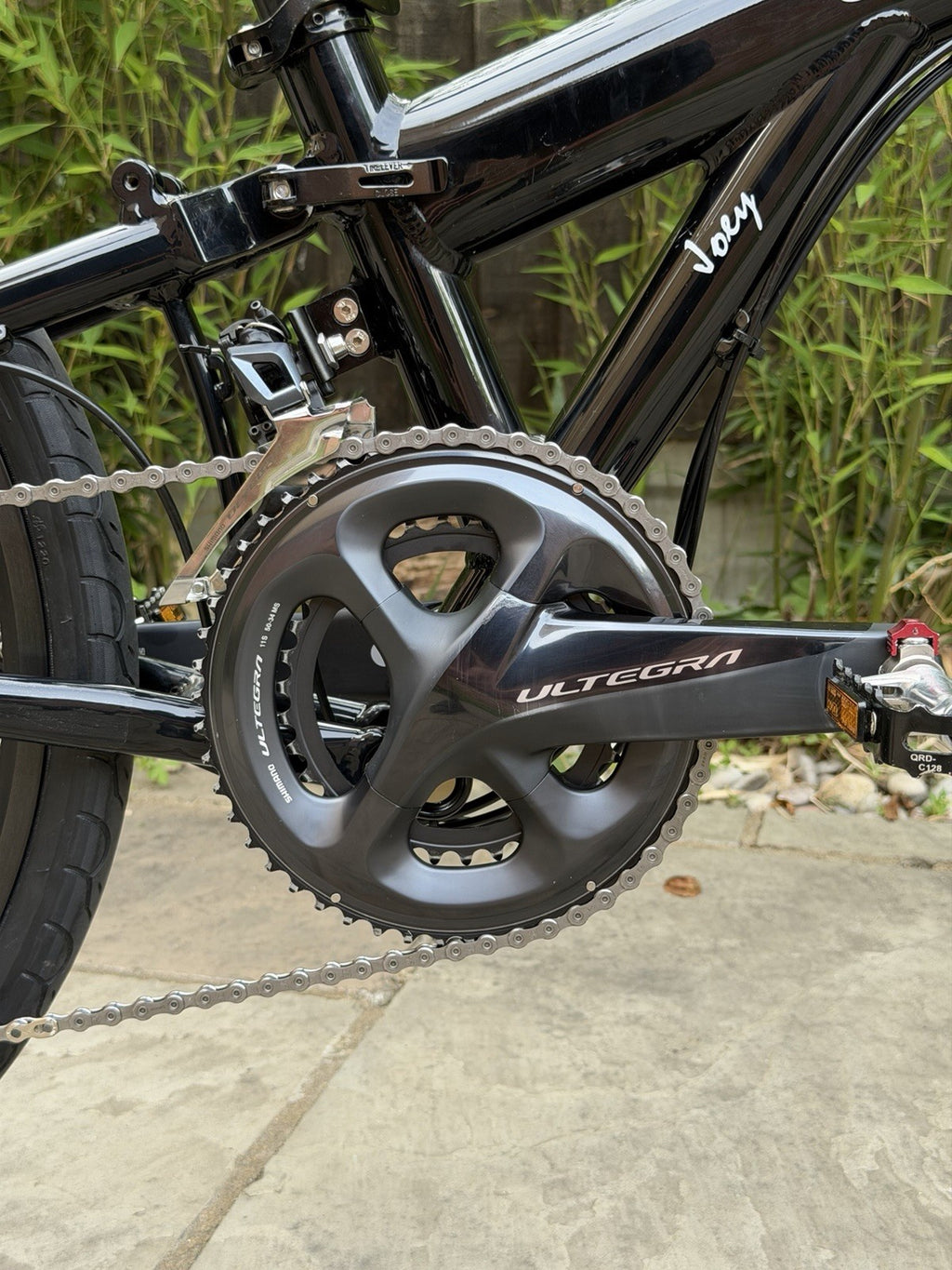 Custom Build Folding Bicycle  Airnimal Joey Disc Ultegra Hydraulic 2x11 Deore