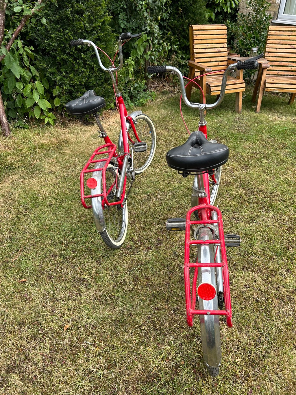 Pair of folding bikes - Rabasa Derbi - lovely vintage cycles