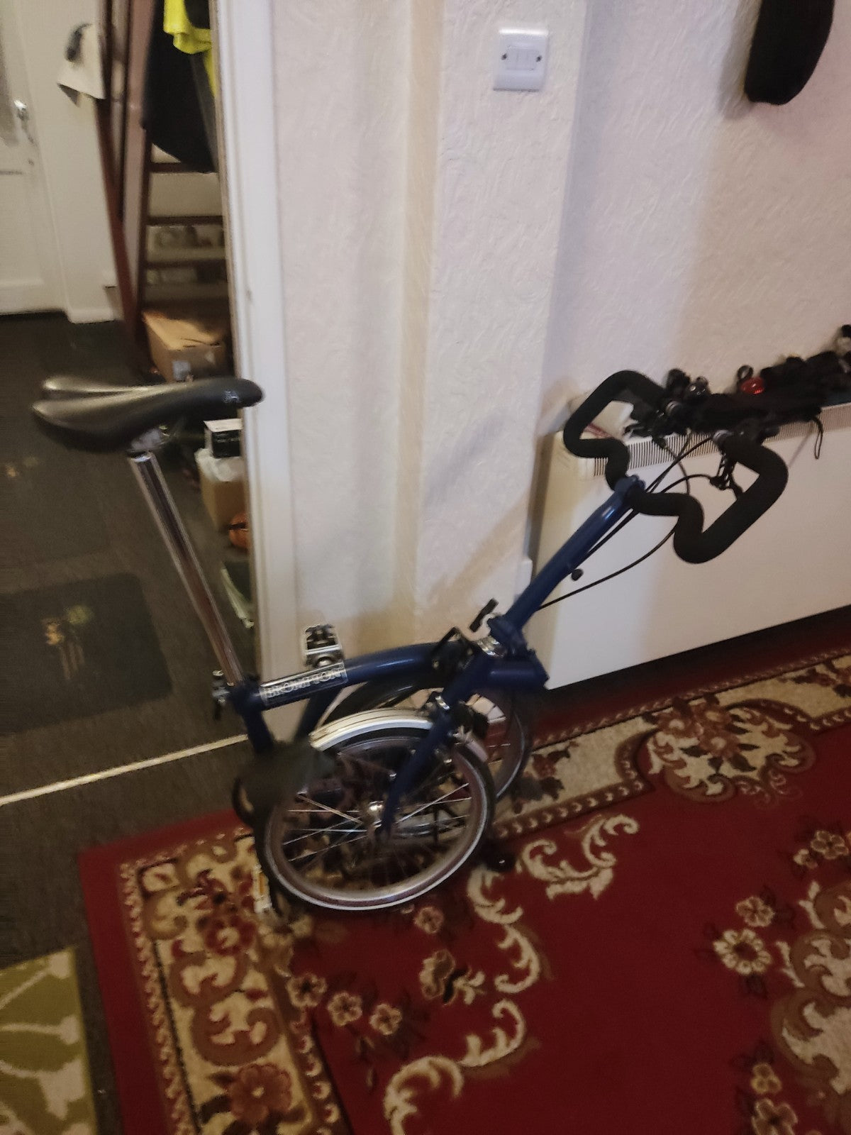 Folding Bike Brompton M6L Tempest Blue Folding Bike
