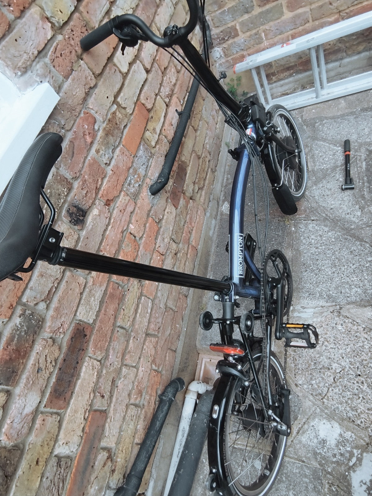 Brompton C Line 6 Speed Folding Cloud Metallic