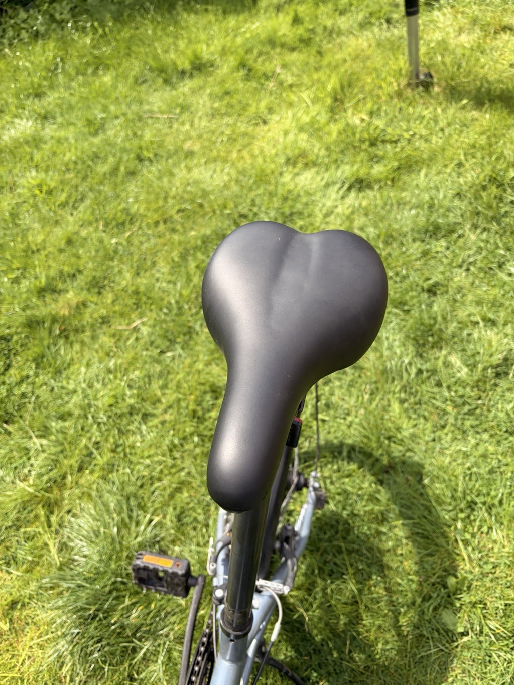B'Twin Folding Bike Dark Blue Decathlon 20" Wheels Used