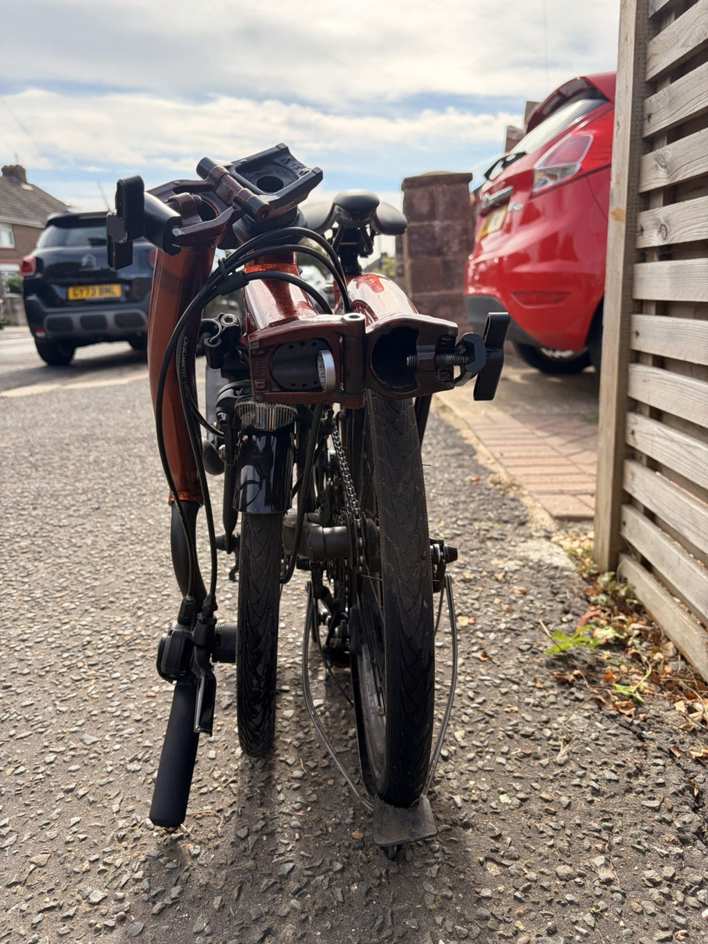 Brompton M4L P Line Urban 2024 Flame Laquer