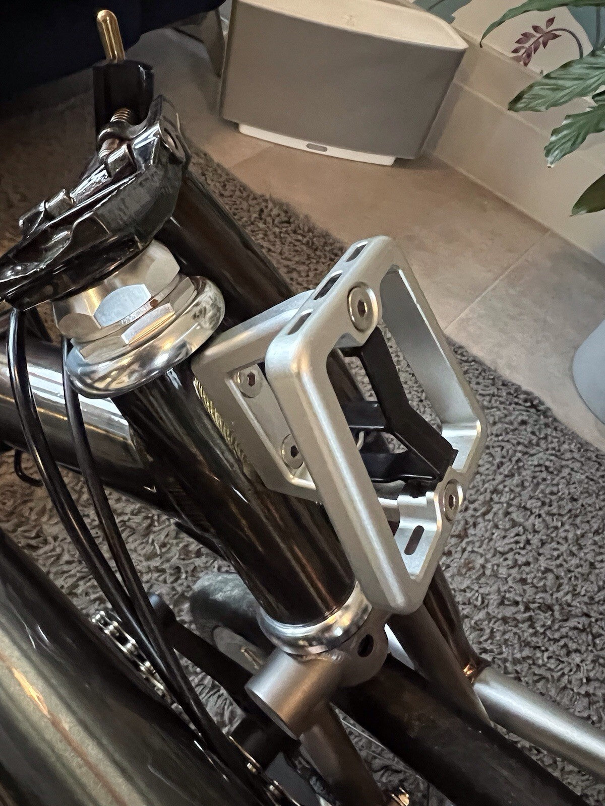 Brompton Titanium Virtually Unused & In Beautiful Showroom  Condition