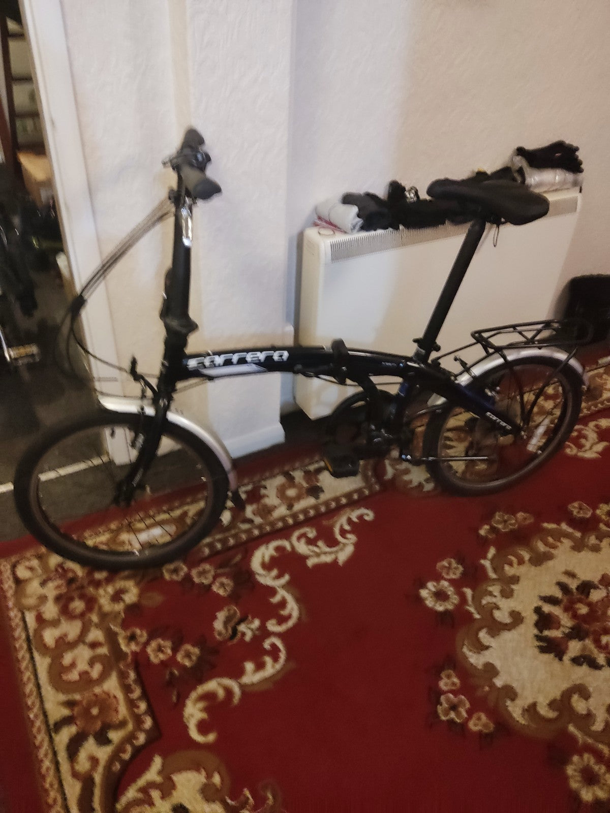 Carrera Intercity Folding Bike Black