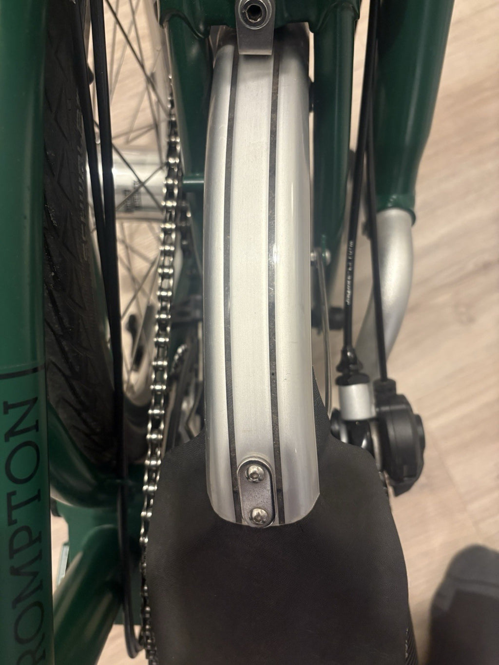 Brompton Green Folding Bike M3L serviced