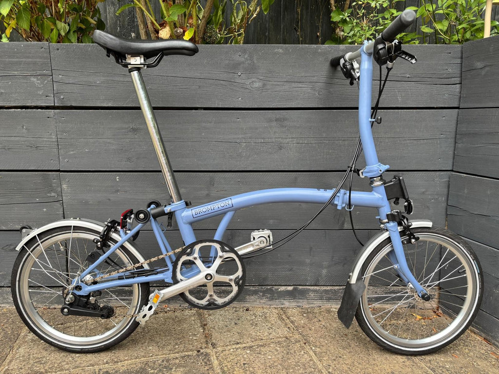 2022 Brompton C Line Urban Folding Bicycle 6 Speed - Leisure Used