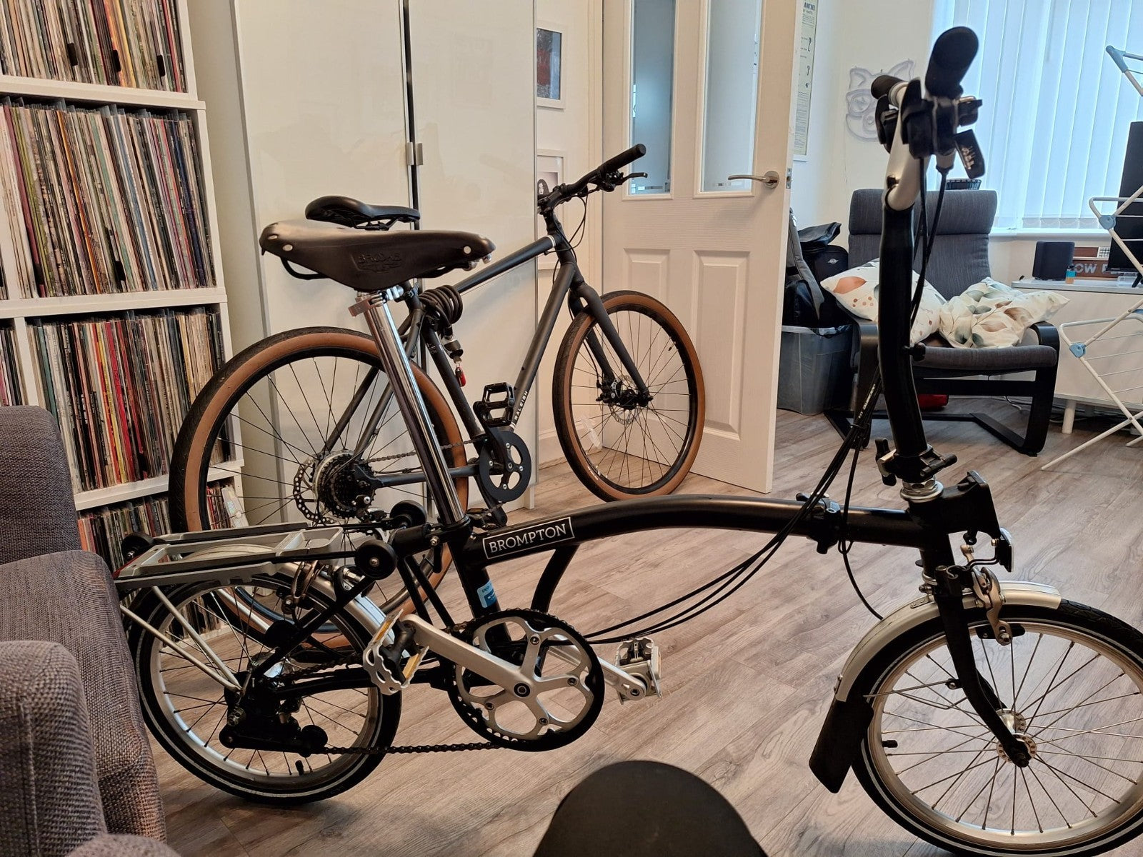 Brompton M6R Folding 6 Speed Bike Plus Accessories (2016)