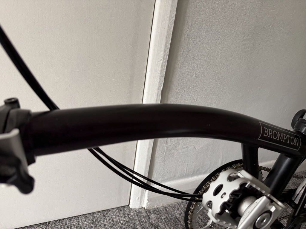 Brompton C Line H6R (6 Speed) folding bicycle - Black (MINT CONDITION!)