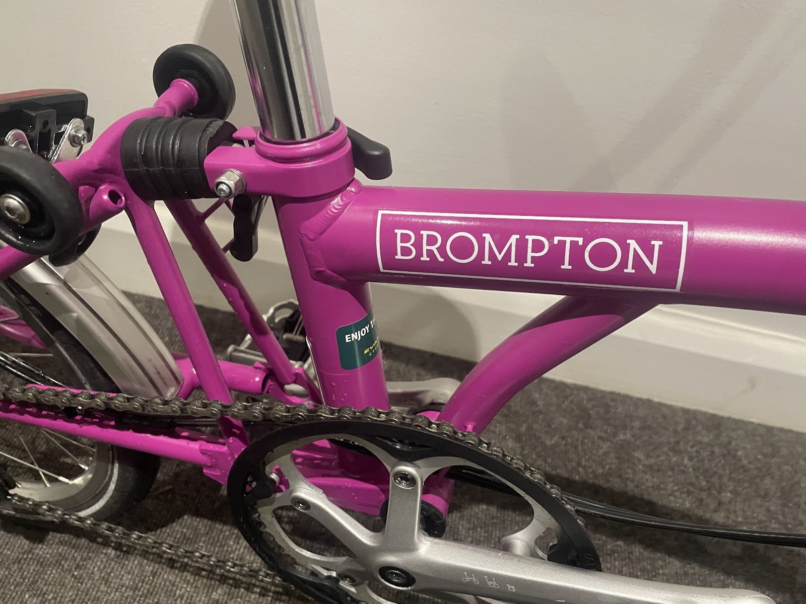 Brompton H6L Berry Crush - BRAND NEW with BAG