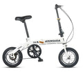 ROCKBROS SVK 20"Folding Bike 9-Speed Disc Brakes Steel Frame Adjustable Bar&Seat