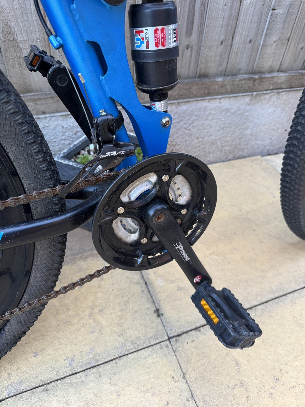 Foldable MOUNTAIN BICYCLE Eurobike BLUE G4 26"