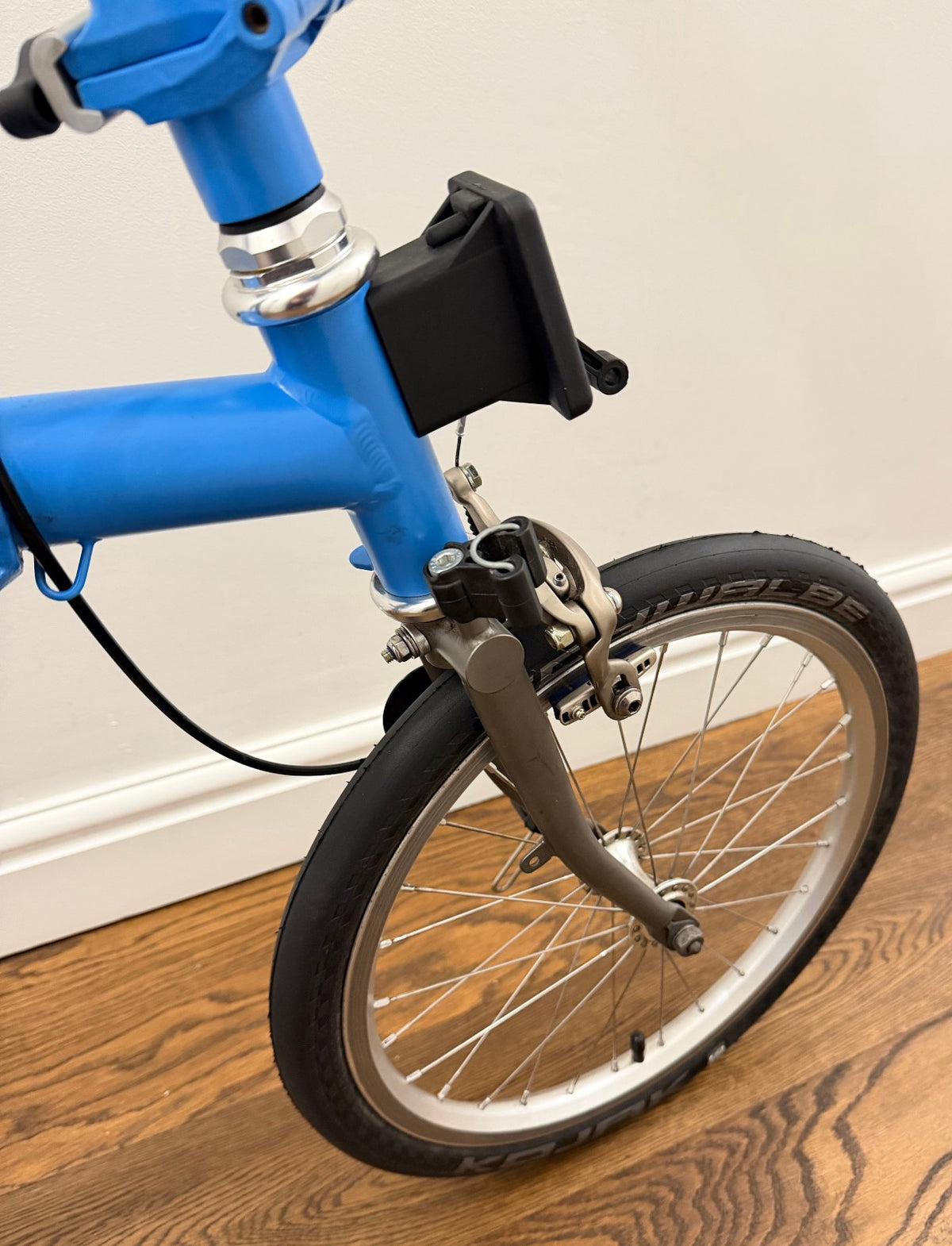 Rare Brompton H6E-X Superlight Special Order Cornflower Titanium Super Light P