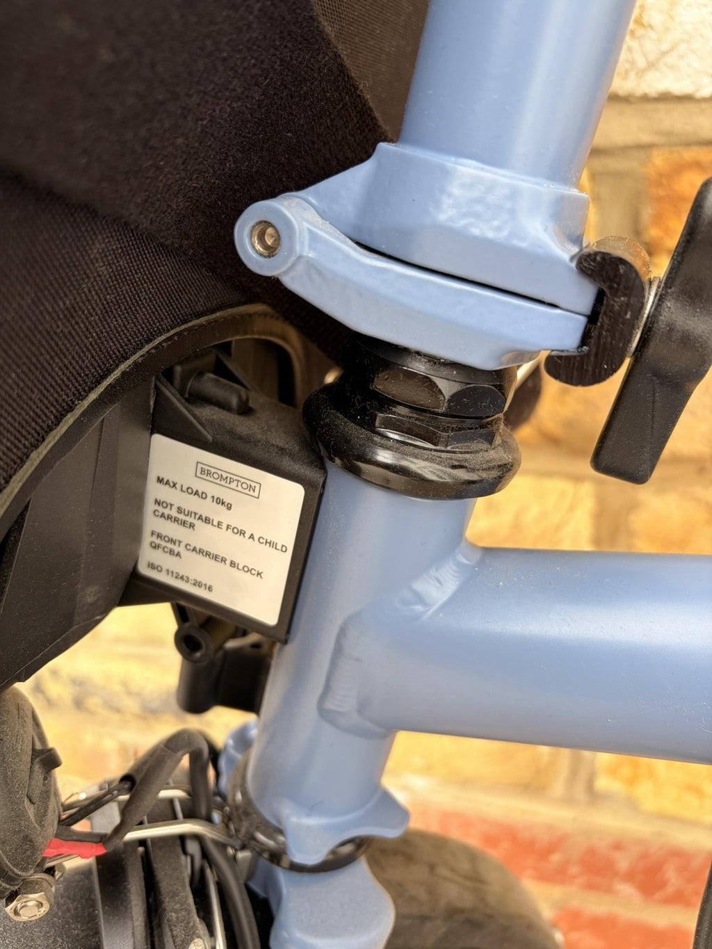 Brompton C Line 2024 2-Speed, NEW - Includes Bag Bell  In blue colour