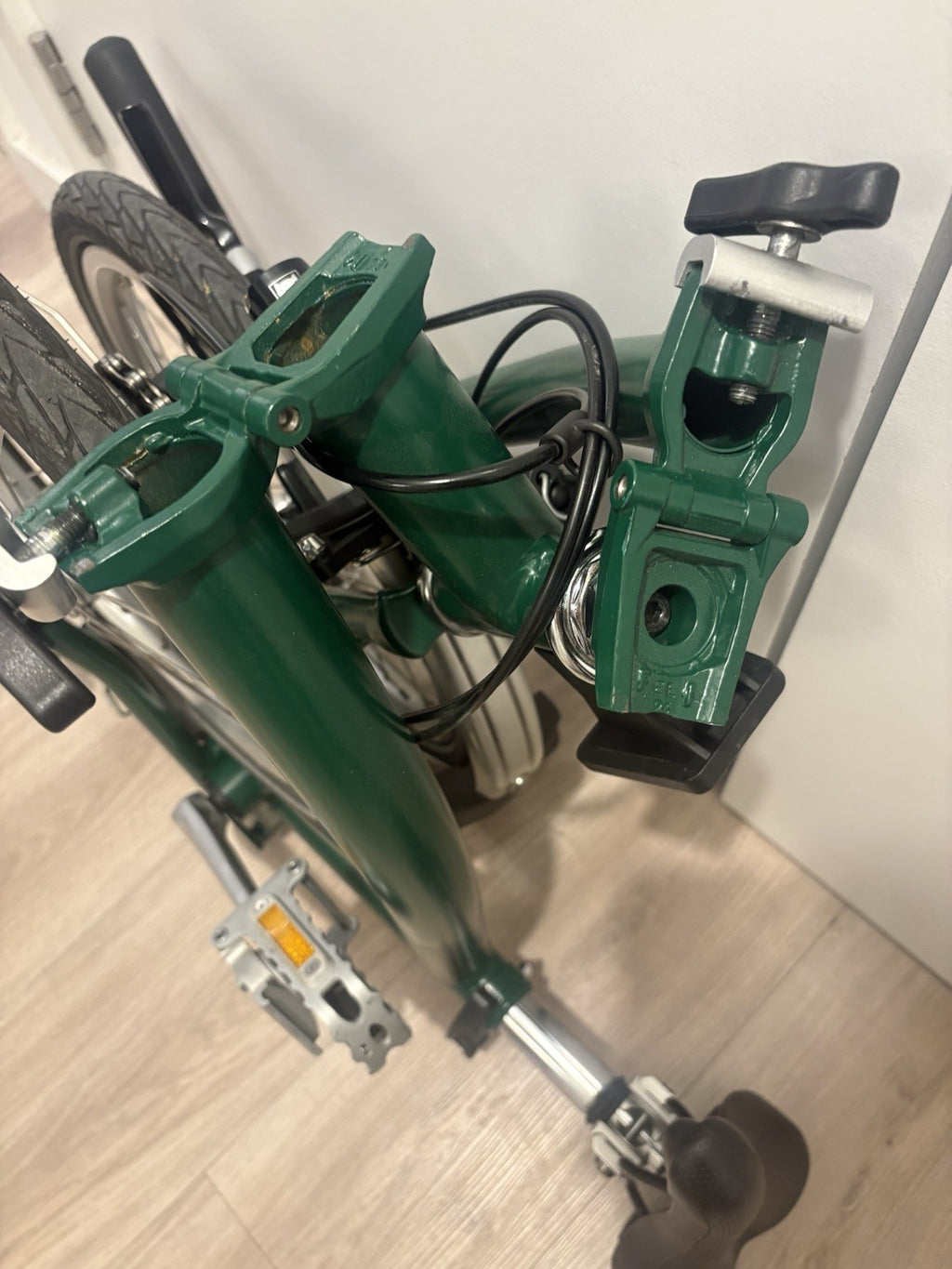 Brompton Green Folding Bike M3L serviced