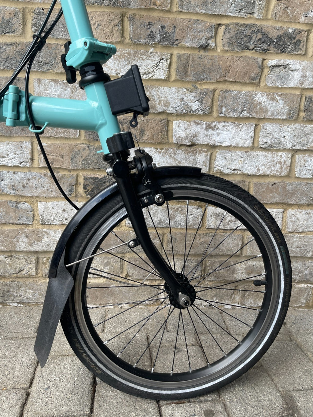 Brompton Turkish Green (Black Edition) Superlight Titanium RARE S6L-X WORLD POST