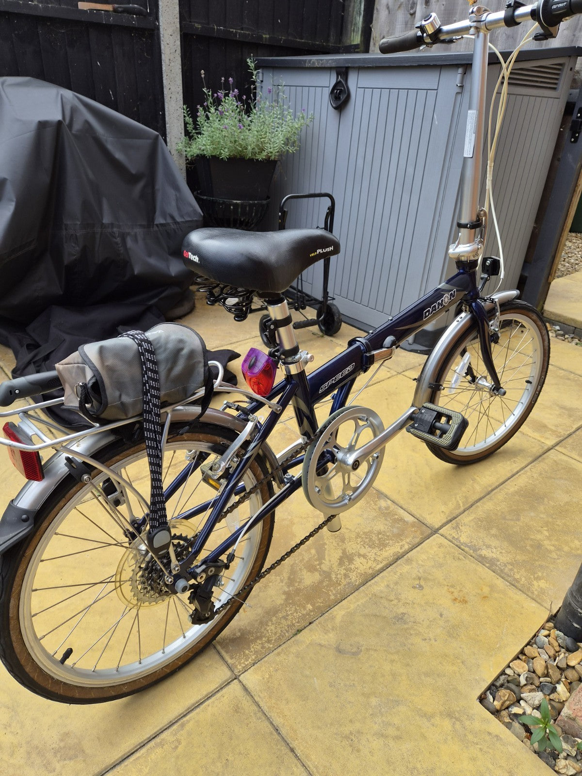 Dahon Speed D7 FOLDING / FOLDABLE BIKE BLUE