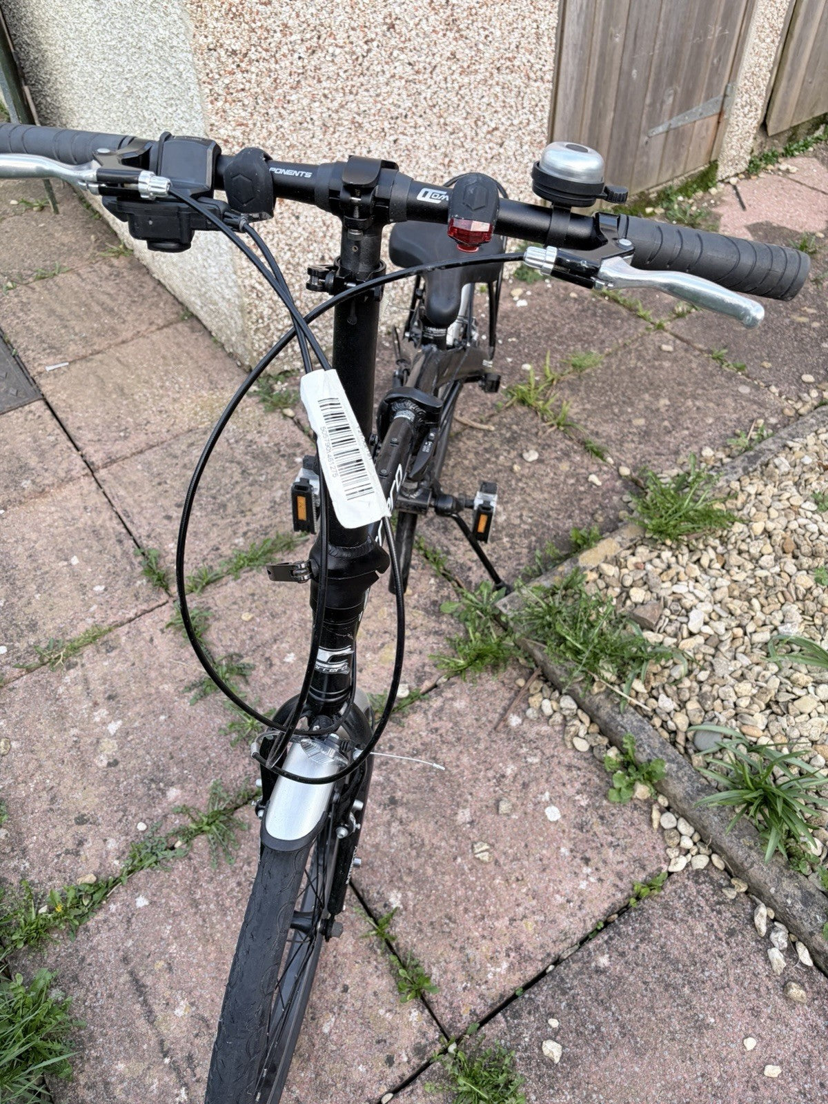 Carrera Folding Bike 8-Speed, Lightweight Aluminium Frame