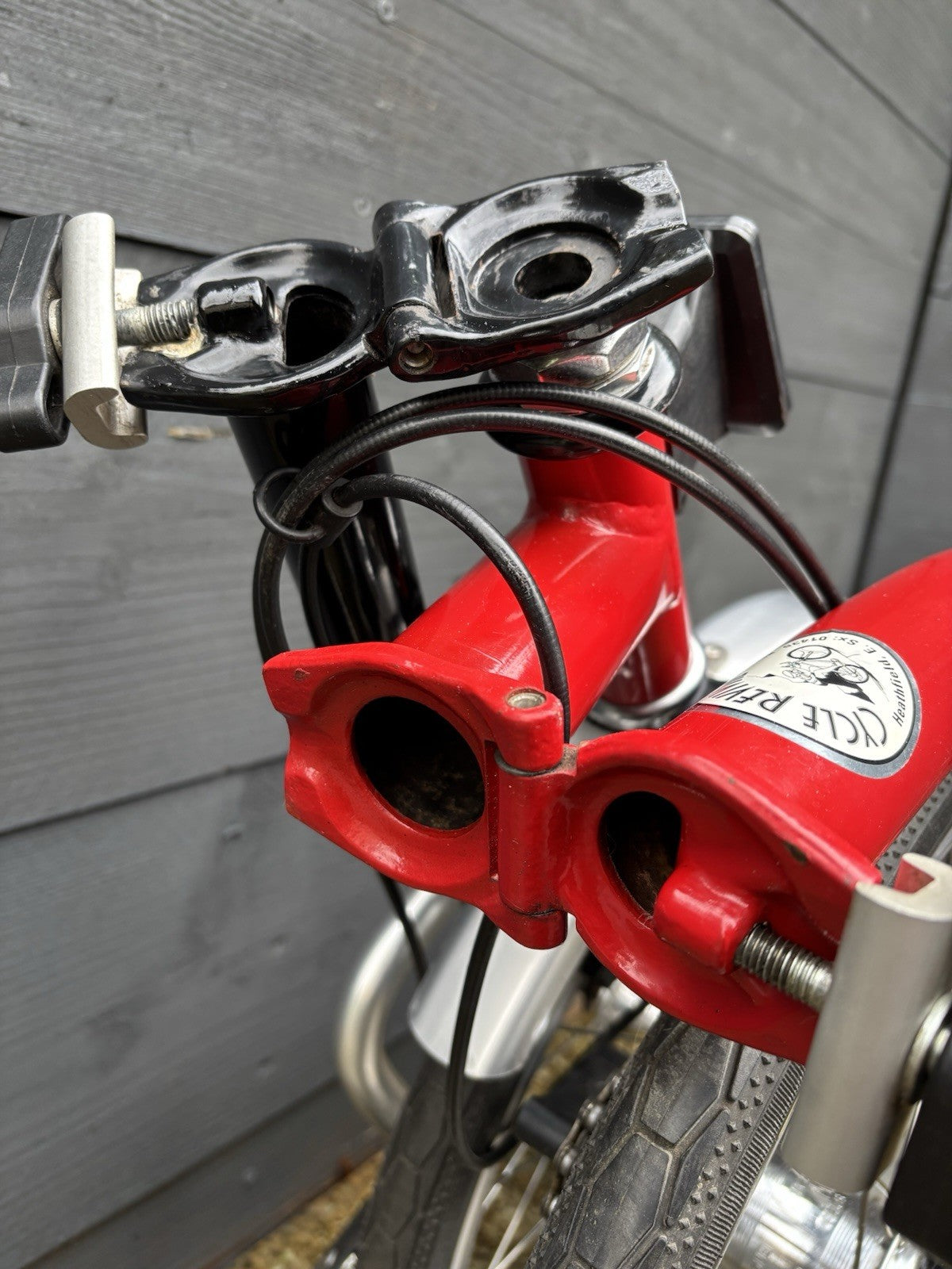 Brompton L3 (C Line) Folding bicycle in Red/Black - Test Ridden Only Condition