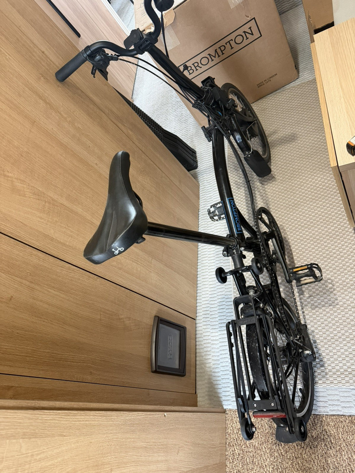 Brompton M6L Folding Bike (E) Black