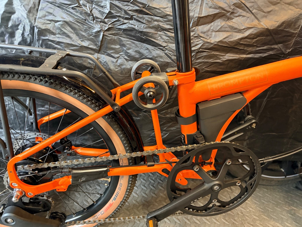 Brompton G-Line Folding Bike Sml Adventure Orange **Unridden**