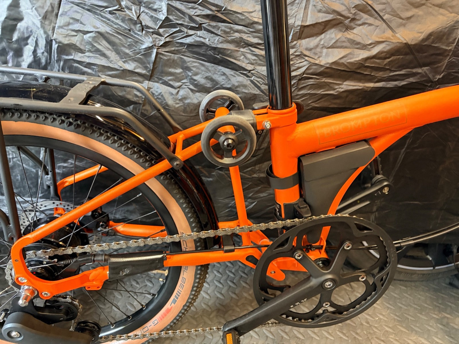 Brompton G-Line Folding Bike Sml Adventure Orange **Unridden**
