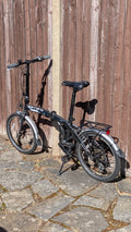 Fold Up Carrera Intercity Bike Black In Excellent Condition