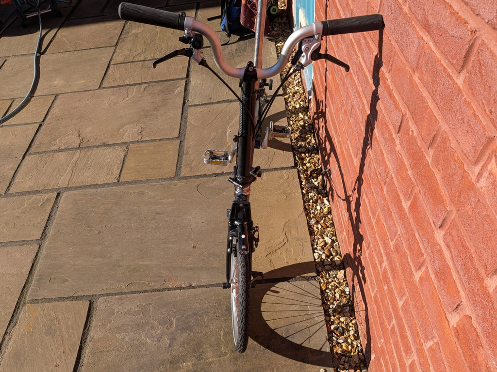 Brompton C-line Folding Commuter Bike,  two speed