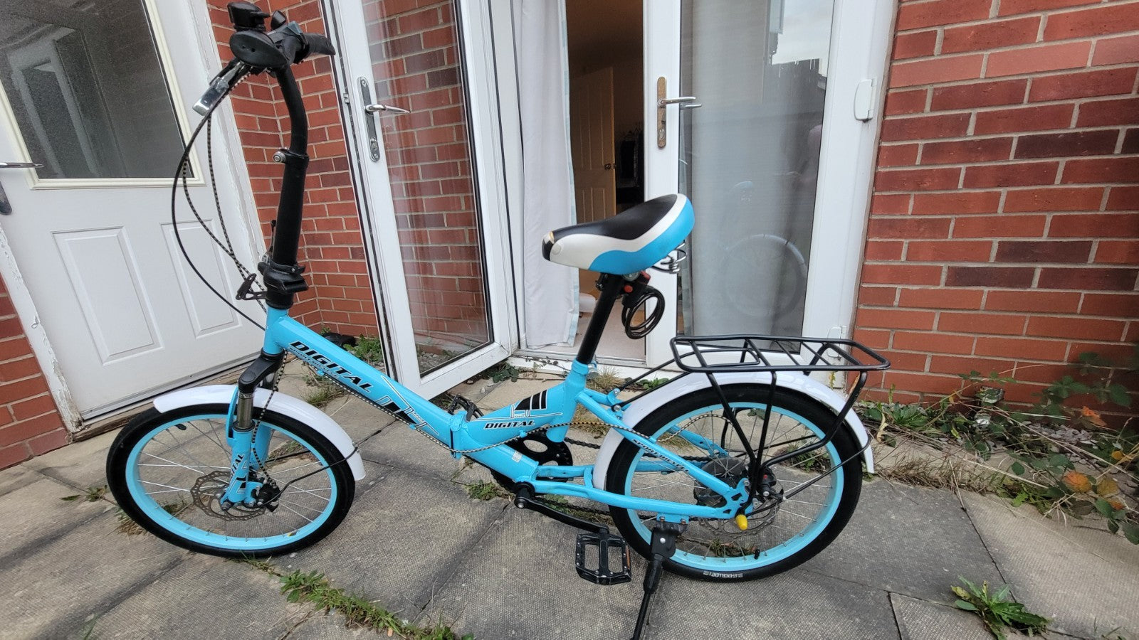 Digital Folding Commuter Bike | 20" Wheels | Disc Brakes & Suspension